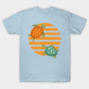 Turtles Sun Summer Fun T-Shirt T-Shirt